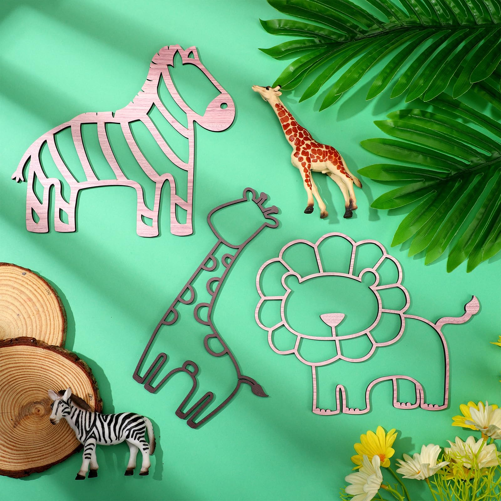 Soaoo Jungle Monkey wall decor brings whimsy to bedroom or play area