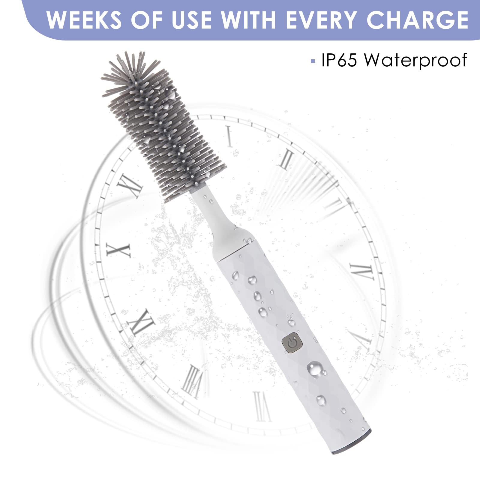 Soarup90000 waterproof design shows fully washable body for simple post-use cleaning