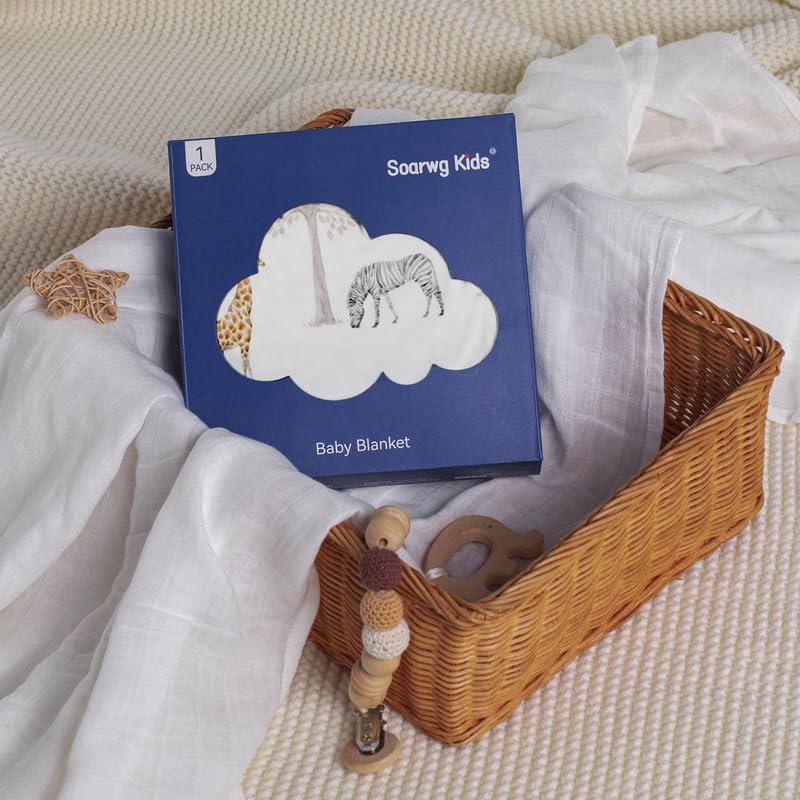 Soarwg Kids baby blanket gift-ready packaging for baby showers