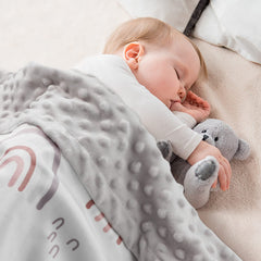 Soarwg Kids blanket used in stroller outings for baby warmth