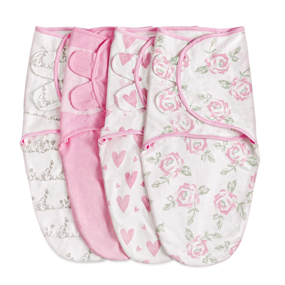 Soarwg Kids swaddle 4pack packaging highlights value for new parents