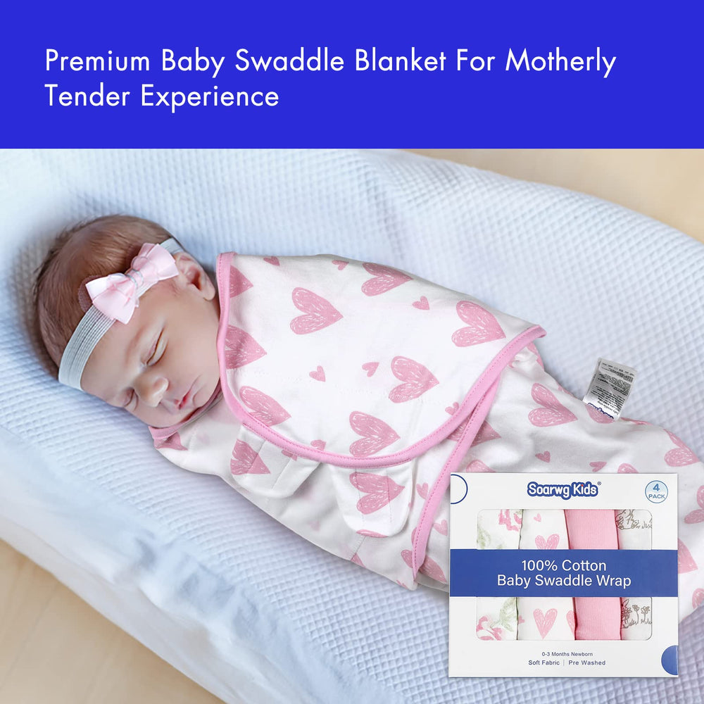 Soarwg Kids swaddle cotton fabric close up shows soft breathable material