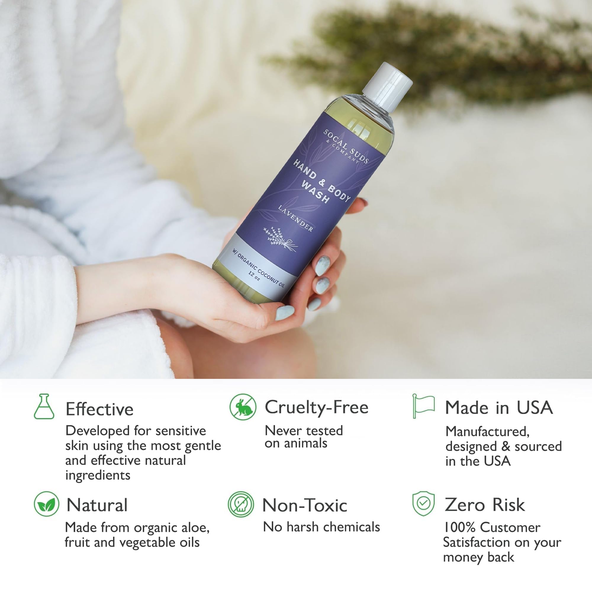 SoCal Suds & Company USA-made baby soap pack emphasizes quality and safety.