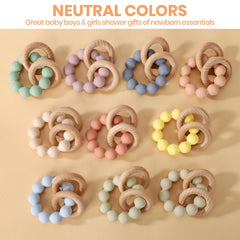 Socub beech wood rings care guide emphasizes easy cleaning.