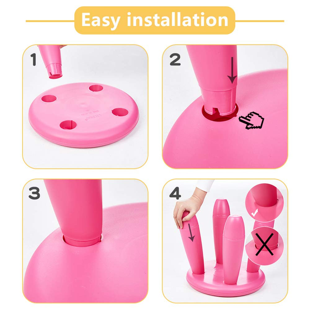 Soerreo Kids Step Stool during playtime encourages drawing and crafts safely.