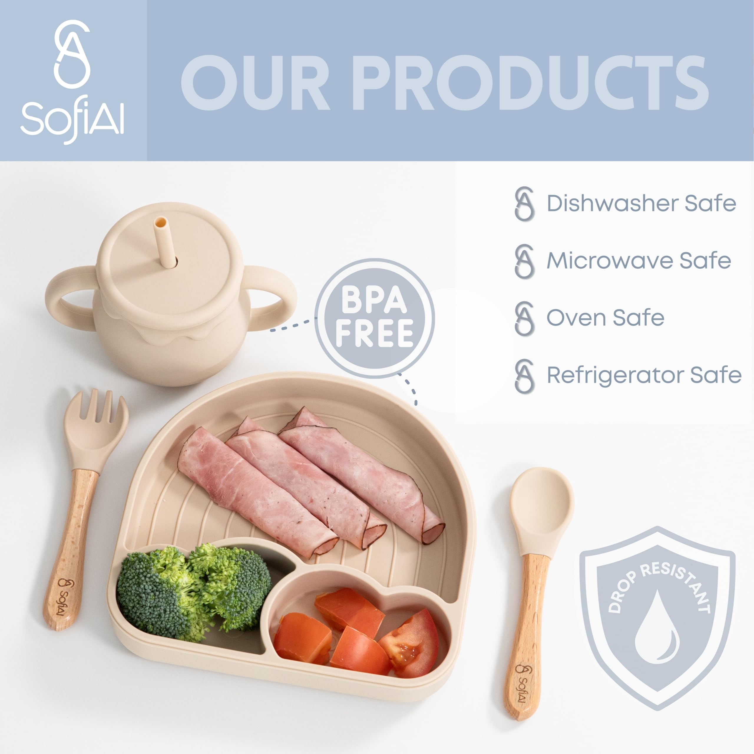 SofiAl travel gift bag keeps the set organized for outings