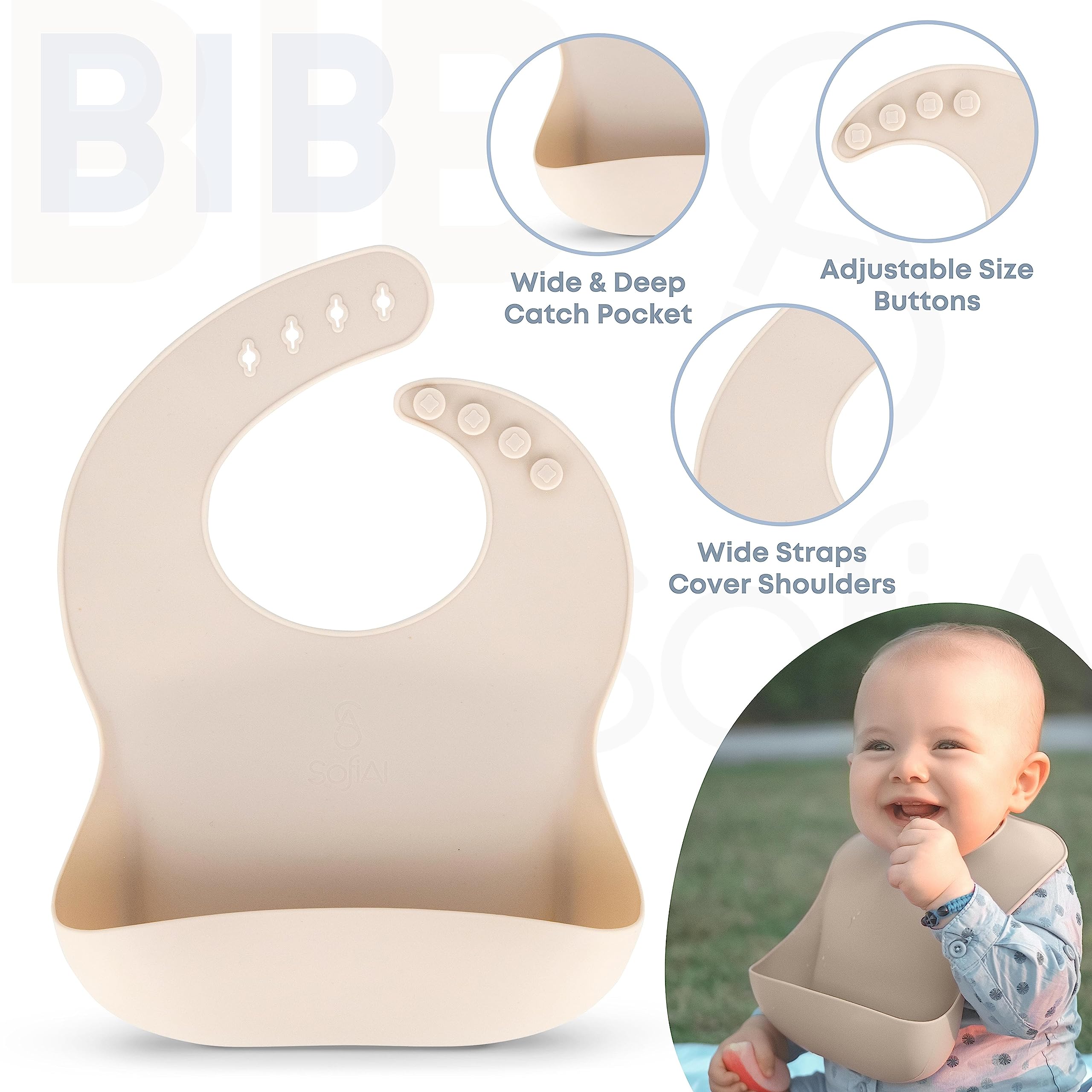SofiAl BPA-free materials ensure non-toxic dining essentials for curious toddlers.