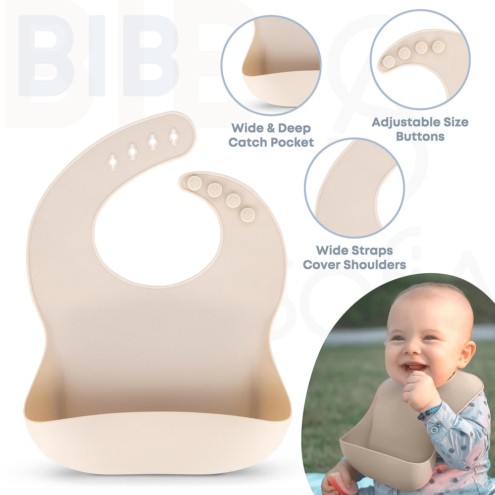 SofiAl BPA-free materials ensure non-toxic dining essentials for curious toddlers.