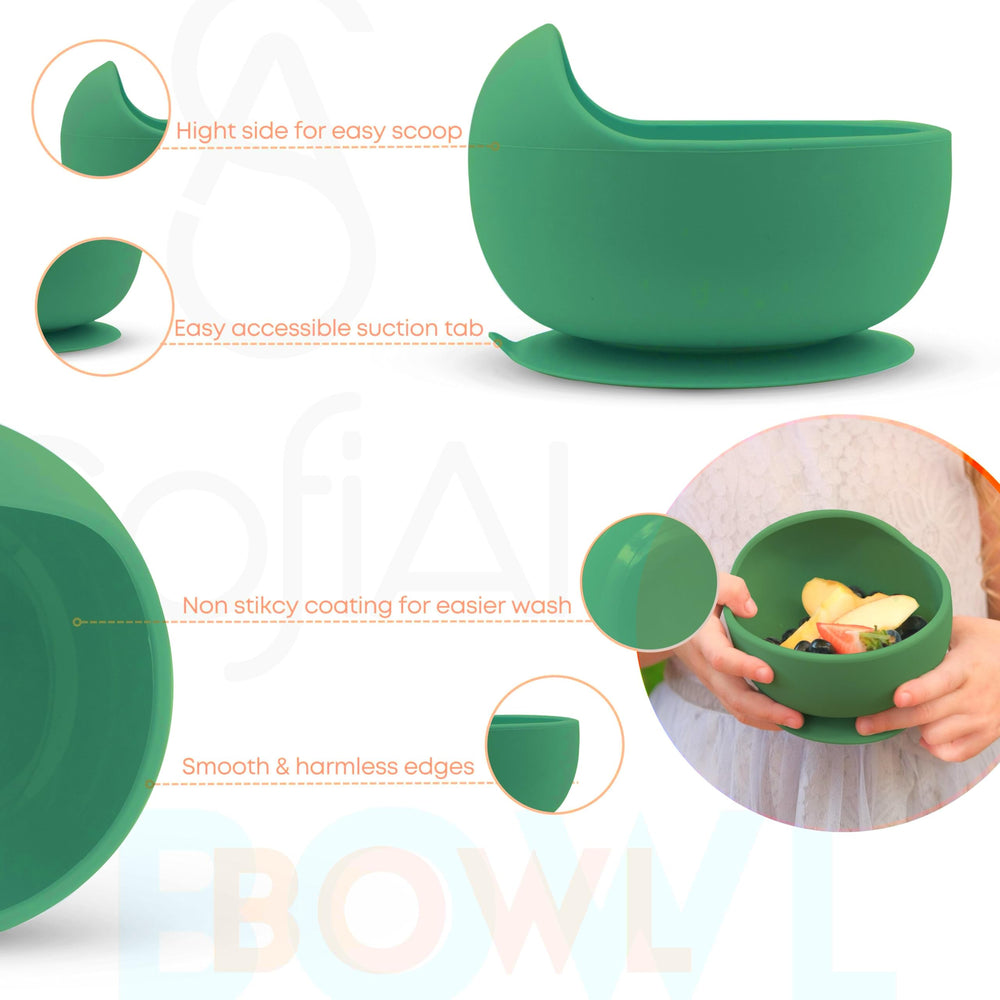 SofiAl fork supports safe self-feeding practice for curious toddlers.