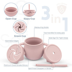 SofiAl spoon provides a soft, gum-friendly surface for tiny teeth