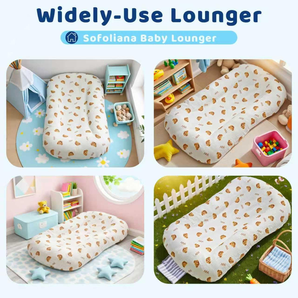 Sofoliana Baby Lounger full set with two covers for refreshed looks.