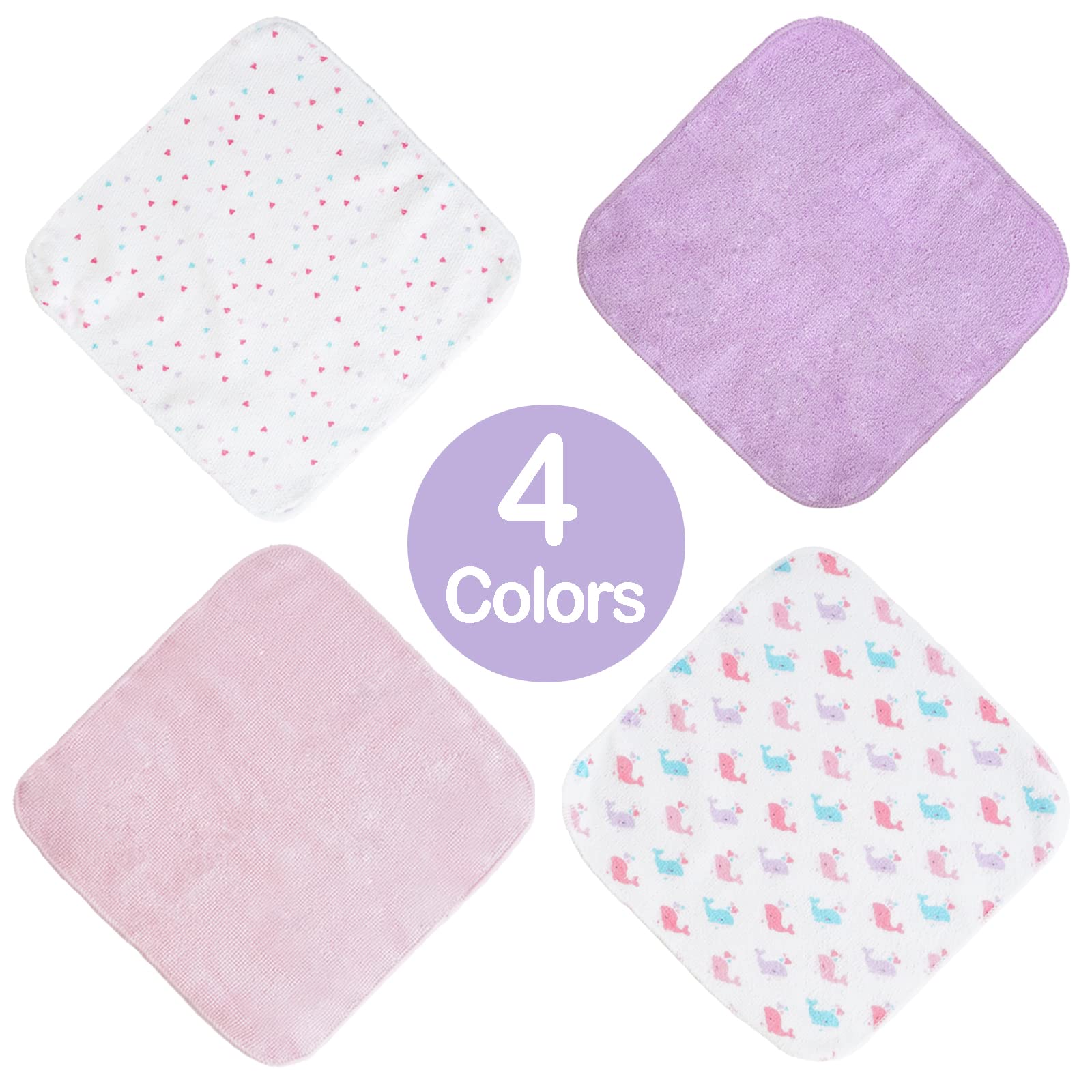 Softan 9x9 inch cloth shows compact size ideal for baby baths