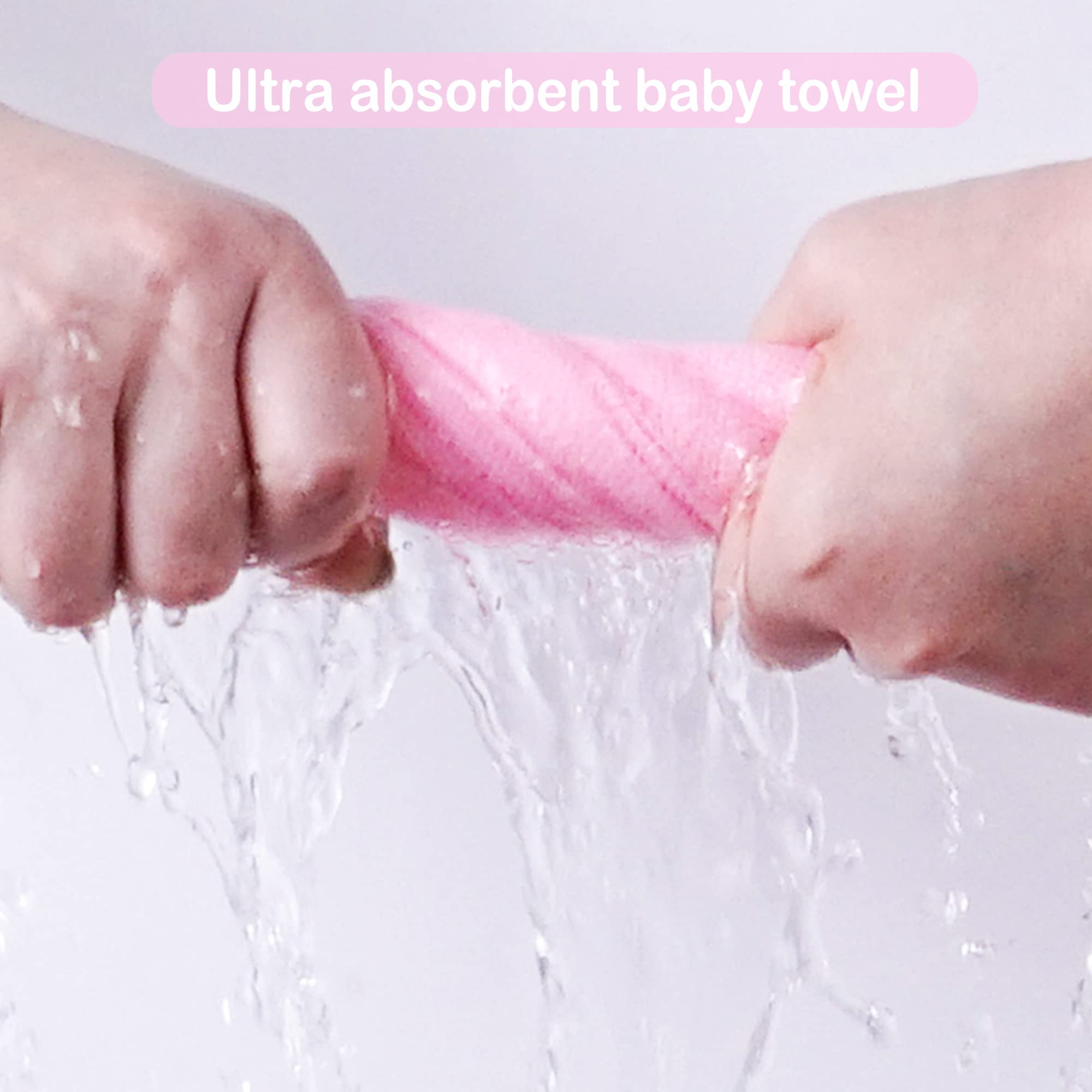 Softan Baby Washcloths Baby Face Towel closeup—gentle cleansing for delicate skin