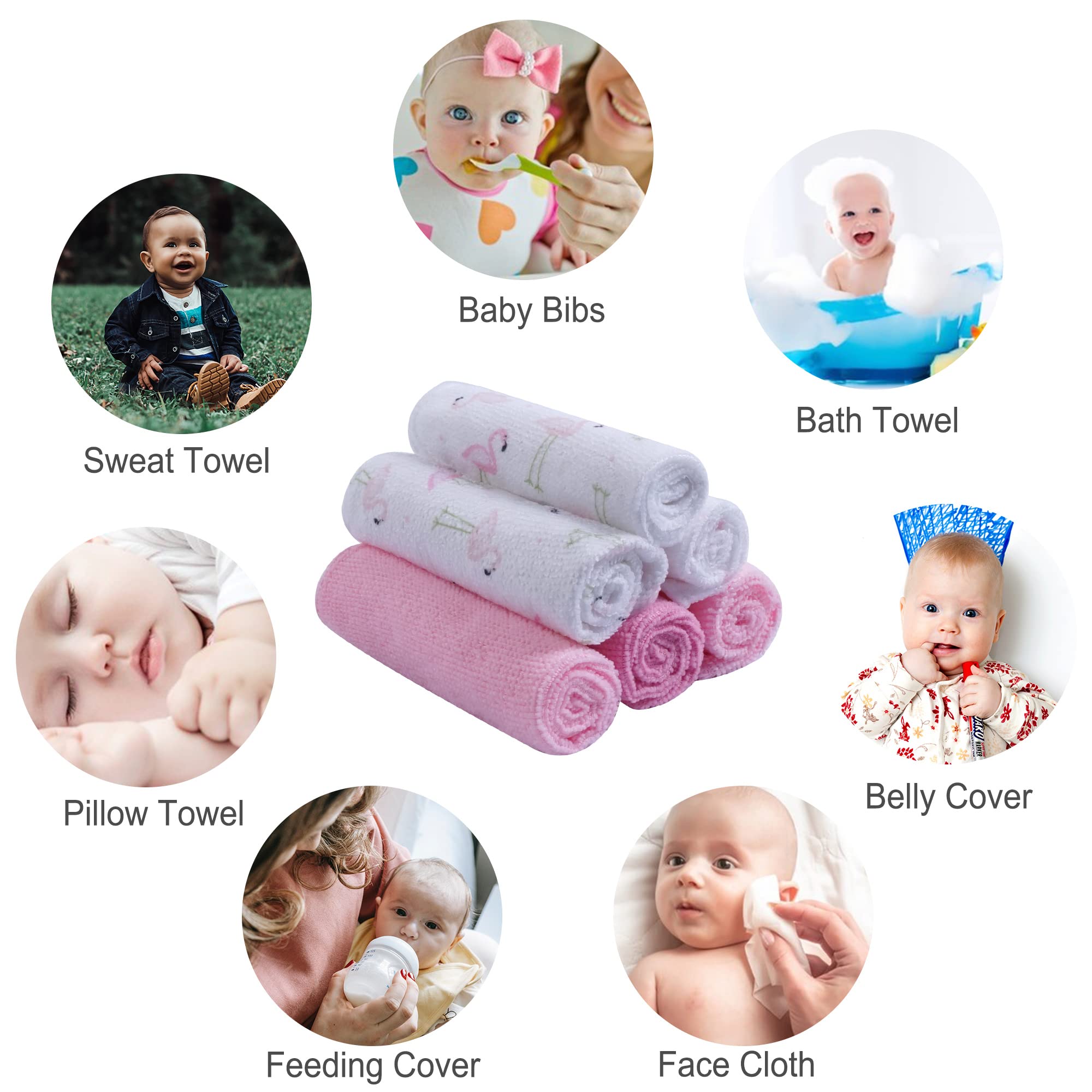 Softan Baby Washcloths Multiuse—baby and adult towels in one set
