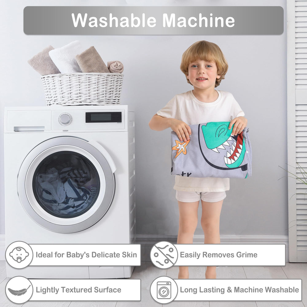 Softan Saftan machine-washable hooded towel stays soft wash after wash.