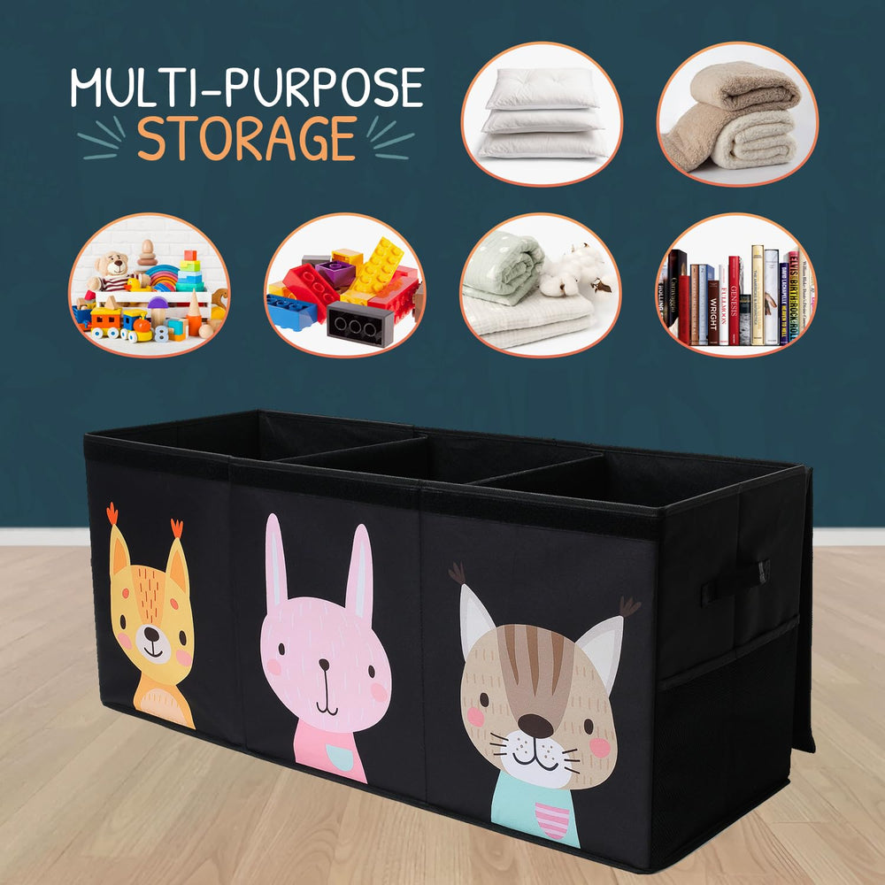 SoftOwl storage with side mesh pockets enables quick access to essentials.