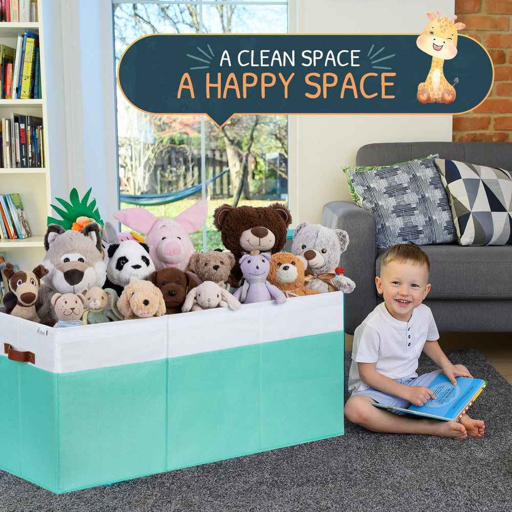 SoftOwl reinforced handles ensure easy transport between nursery, bedroom, and playroom.