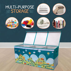 SoftOwl durable Oxford fabric toy storage keeps items protected and easy to clean.