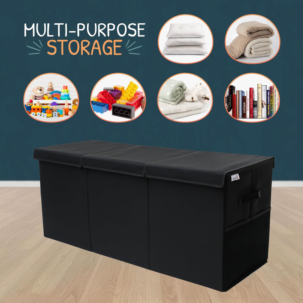 SoftOwl kid-safe toy storage organizer for a tidy, safe play area