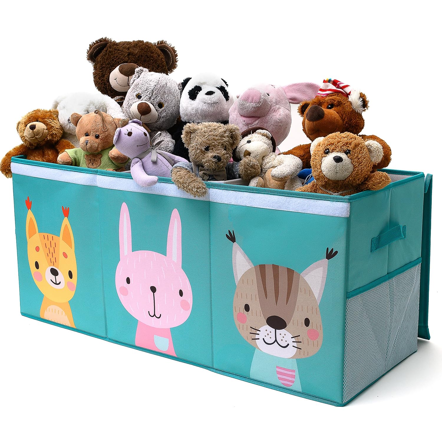 SoftOwl toy storage organizer with dividers helps categorize toys, books, and crafts.