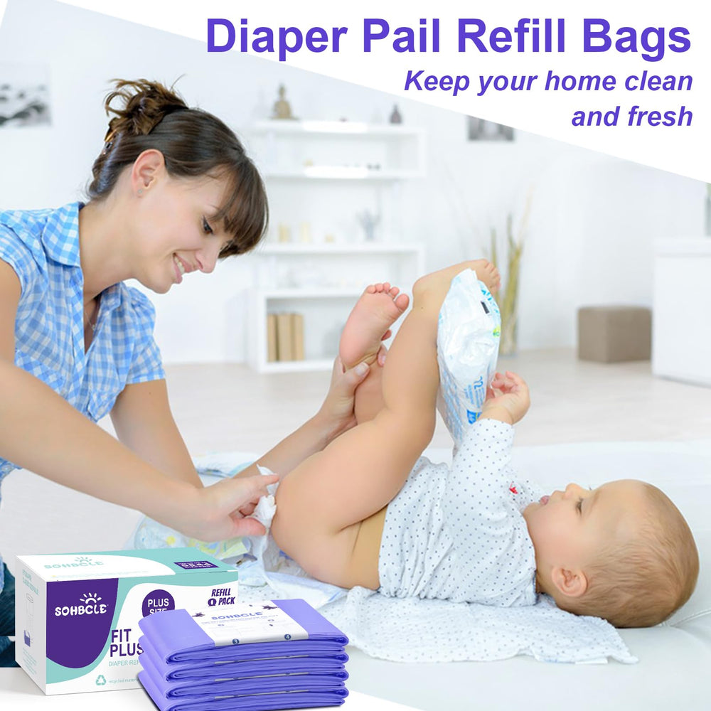 SOHBCLE Dekor Plus-compatible refills fit securely with your pail.