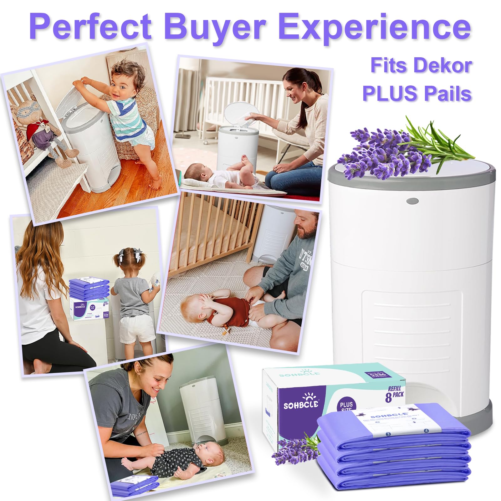 SOHBCLE economical diaper refills help families reduce costs over time.