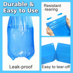 SOHBCLE Genie-compatible bags fit securely with the diaper pail
