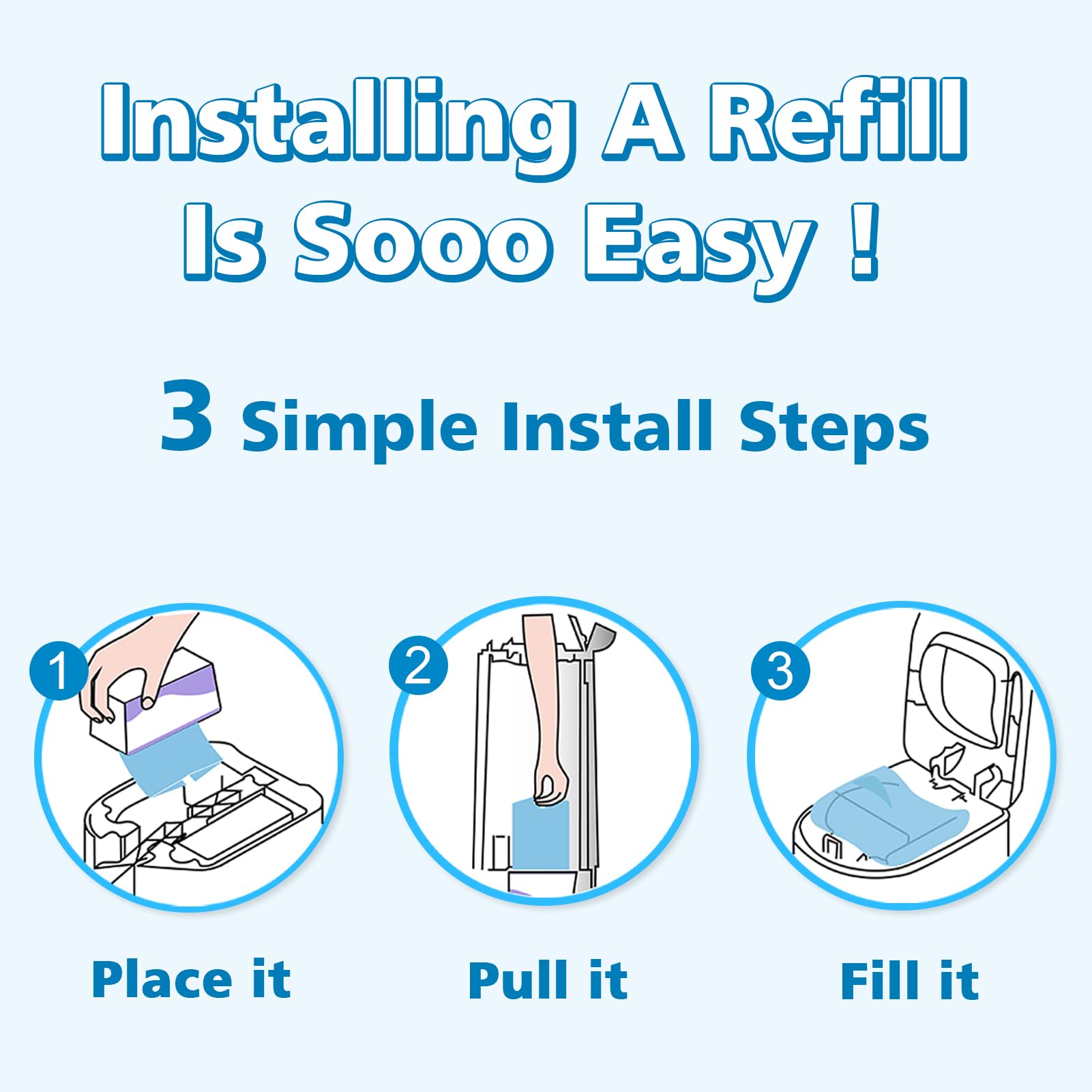 SOHBCLE packaging and 60-bag pack for simple stocking