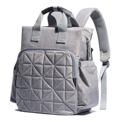 SoHo Designs Kenneth Diaper Backpack front view showcases organized storage for on-the-go parents