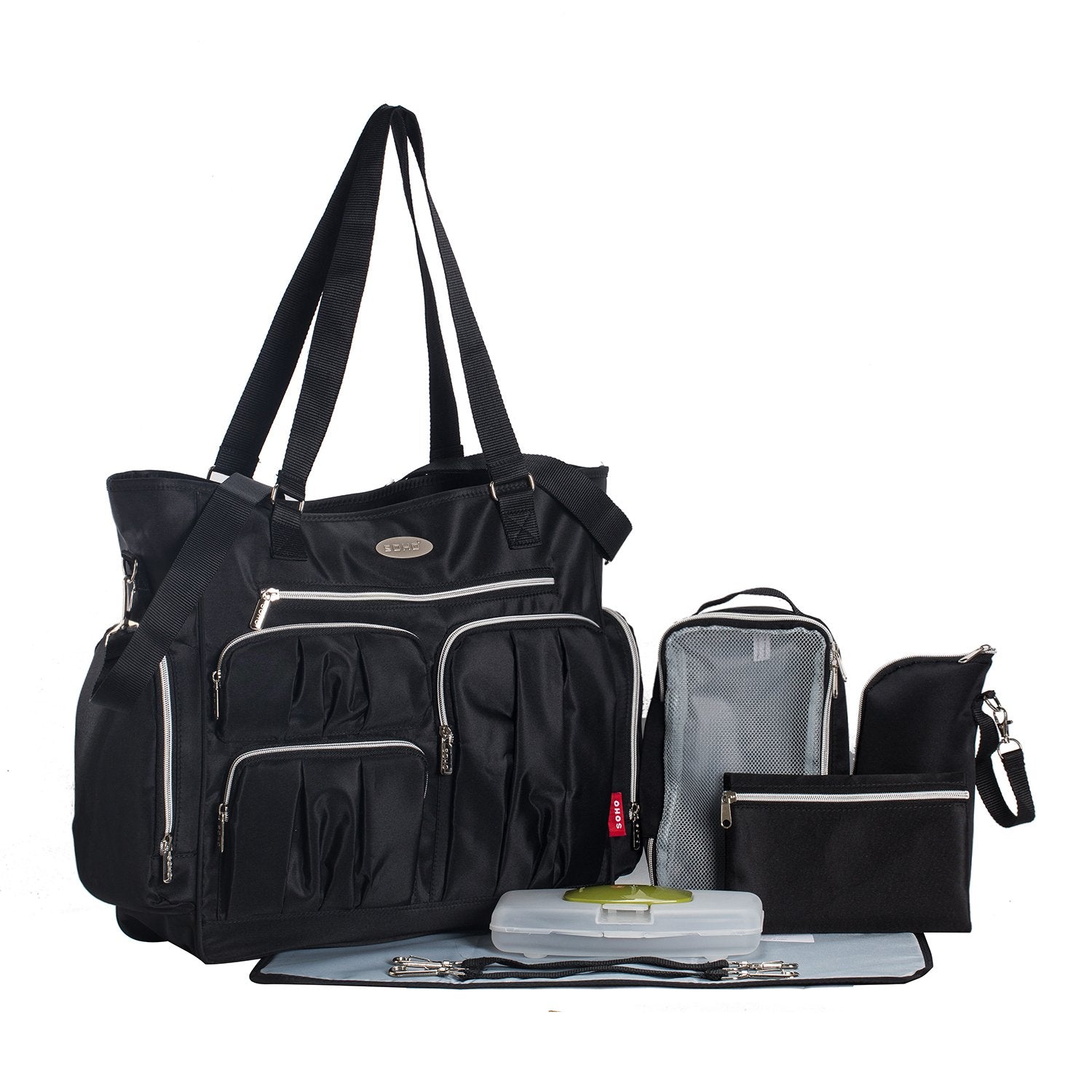 SoHo Designs Time Square insulated bottle bag keeps drinks at right temperature.