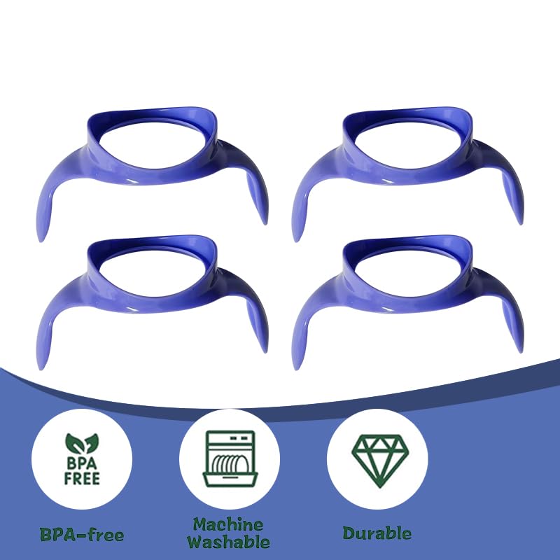 Solala on-the-go bottle handles provide quick, clean swaps between feeds.