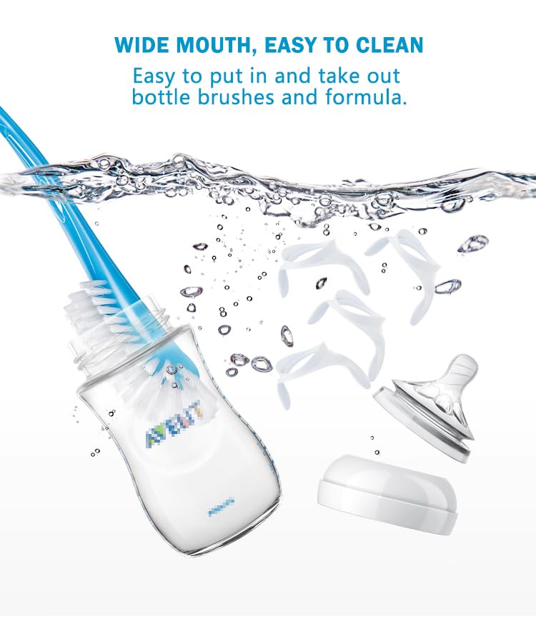 Solala compatibility with Avent Anti-Colic and AirFree Vent bottles shown