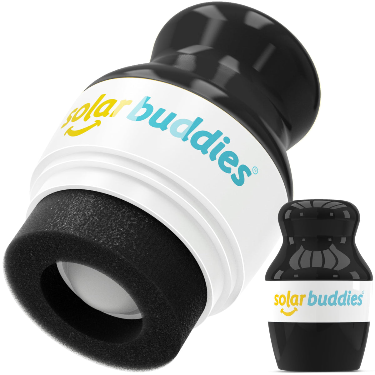 Solar Buddies Sunscreen Applicator single black roll-on for quick, mess-free sunscreen on the go