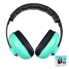 Solar-Power Baby noise-cancelling headphones front view reduce ambient noise for quiet sleep