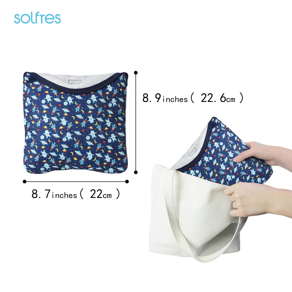 Solfres carry-sack image shows portable design for travel and quick packing