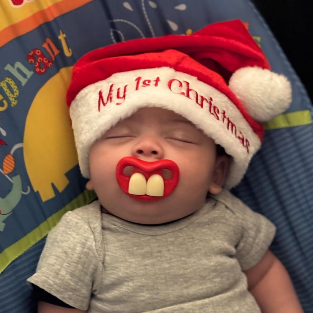 SOLIFEGOBLE BPA-free pacifier for safe chewing and comfort.