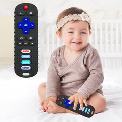 SOLIFEGOBLE silicone teether close-up highlighting soft texture safe for gums