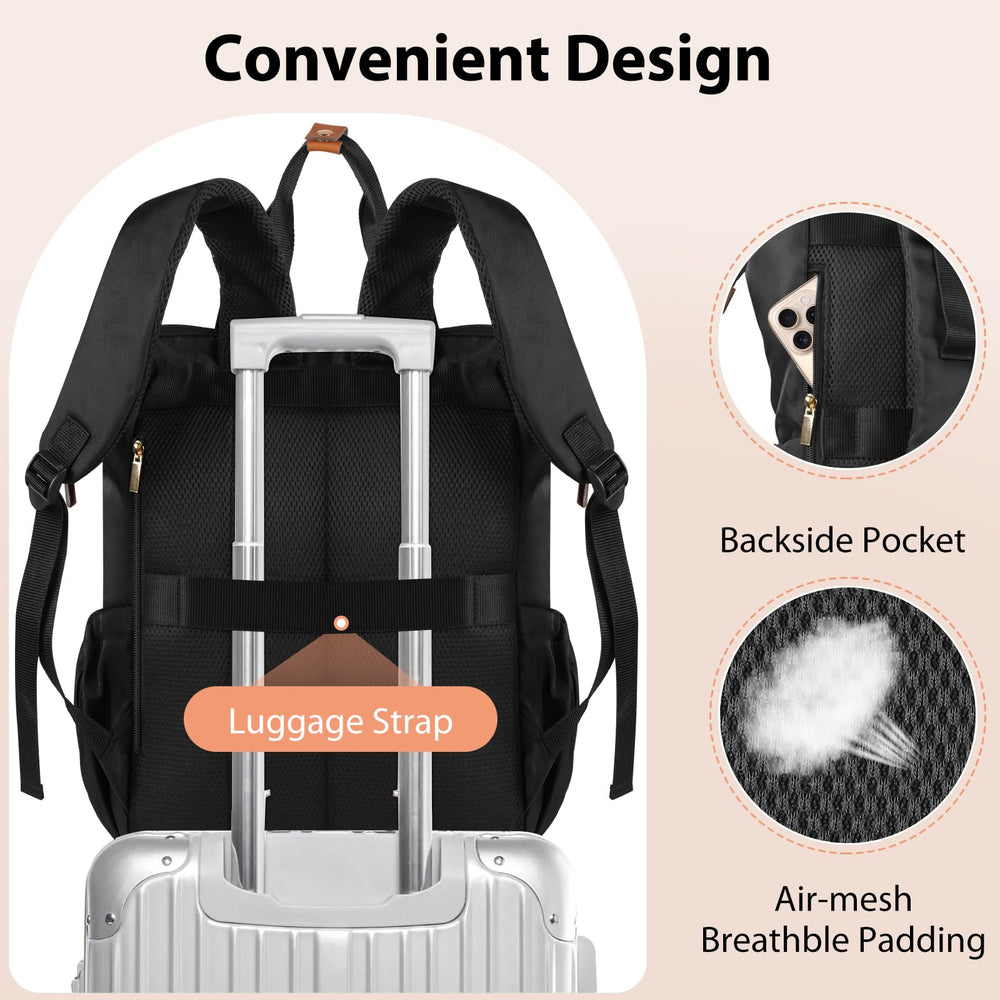 SOLPKD padded shoulder straps provide comfortable carrying for long wear.