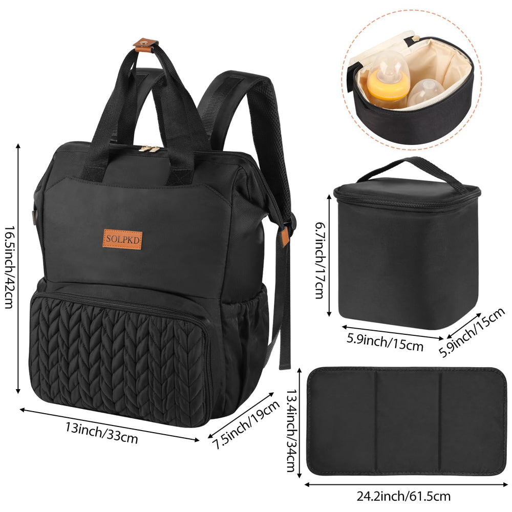 SOLPKD bag stroller hooks enable hands-free transport for busy moms.