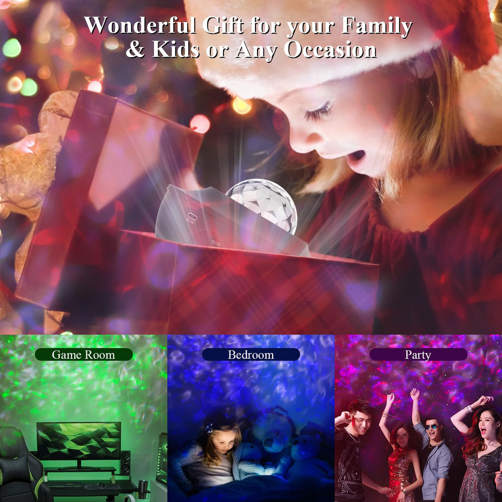 SOMKTN Star Projector enhances bedroom ambiance with soft decorative lighting