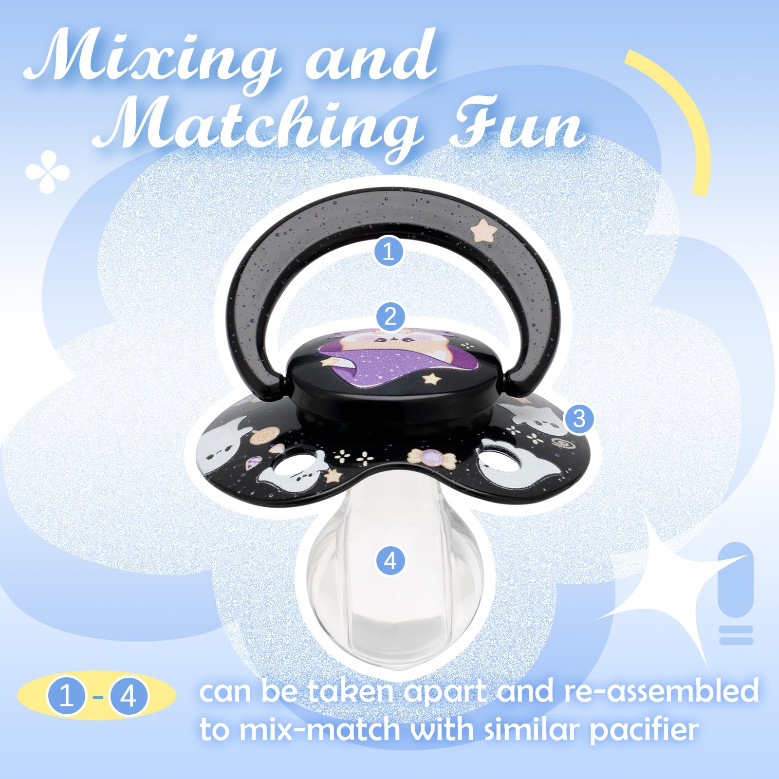 Somniumnight age-regression pacifier image evokes nostalgic comfort for adults