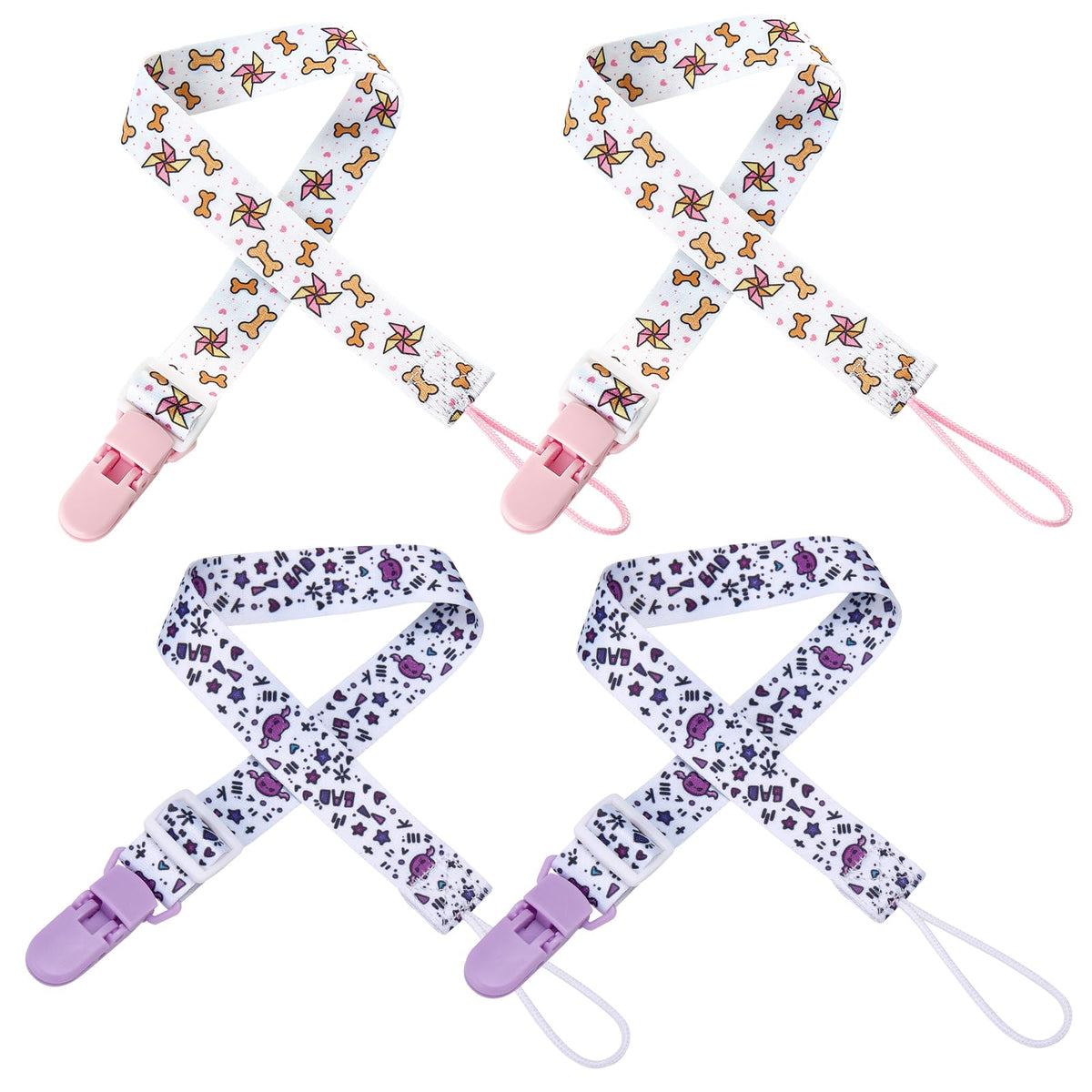 Somniumnight Bad Rock Rabbit pacifier clip for adults, secure attachment.