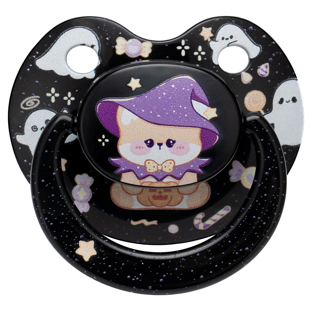 Somniumnight Halloween pacifier bear image showing comforting design for anxiety relief