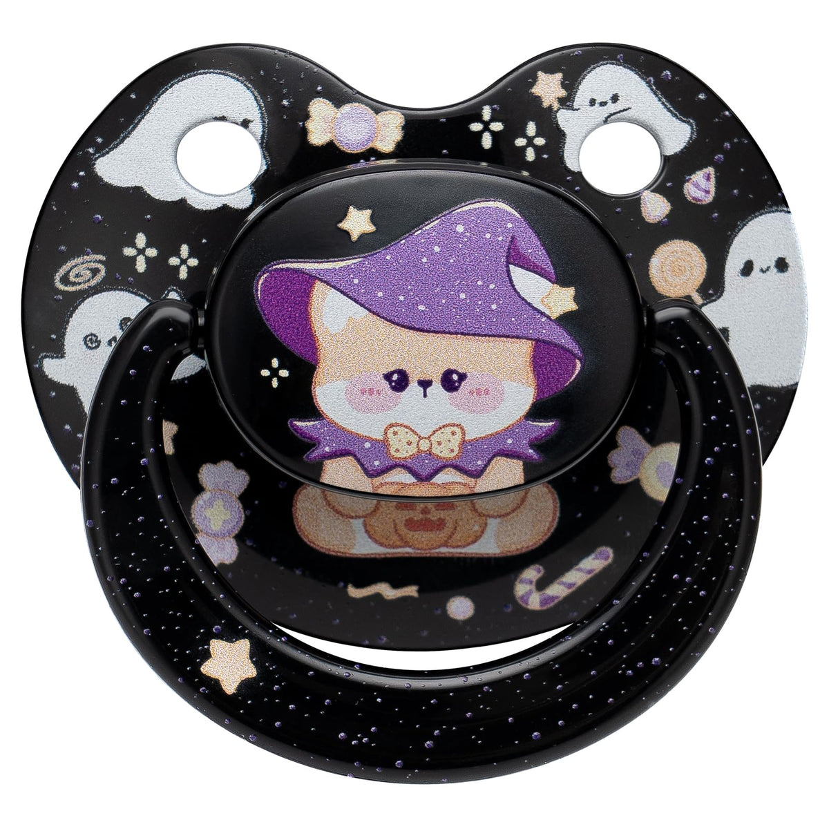 Somniumnight Halloween pacifier bear image showing comforting design for anxiety relief