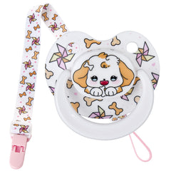 Somniumnight pacifier with big shield case offers soothing bedtime comfort.