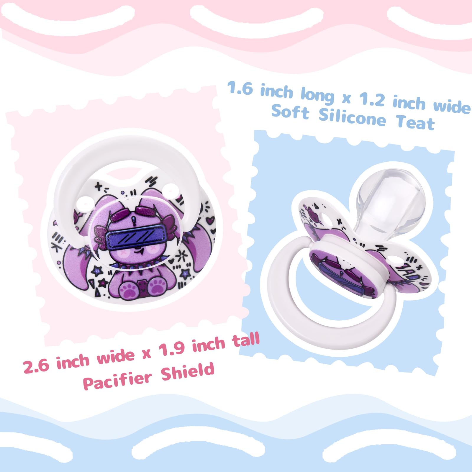 Somniumnight protective case keeps pacifier clean and handy