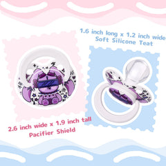Somniumnight protective case keeps pacifier clean and handy