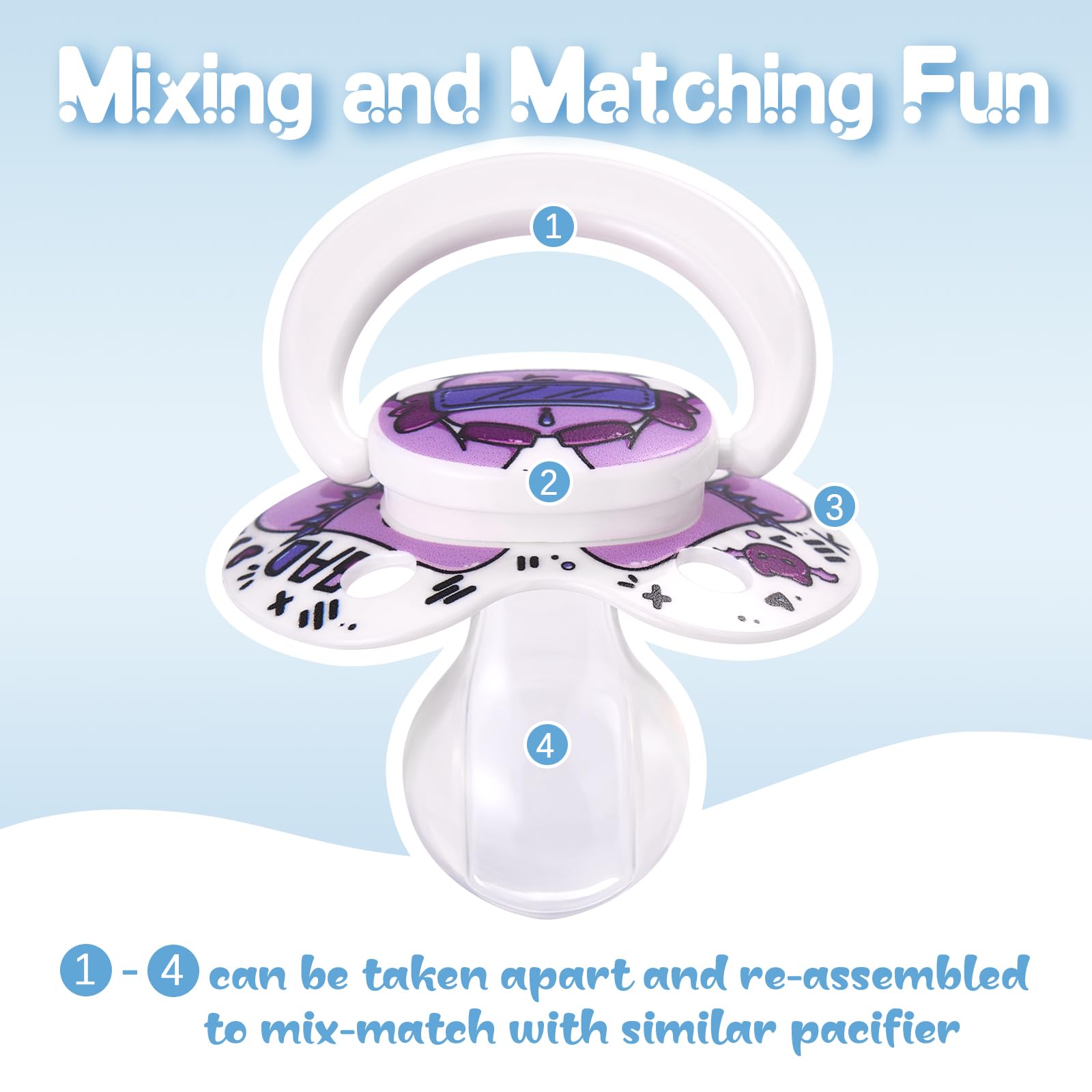 Somniumnight silicone nipple offers a soft, gentle touching experience