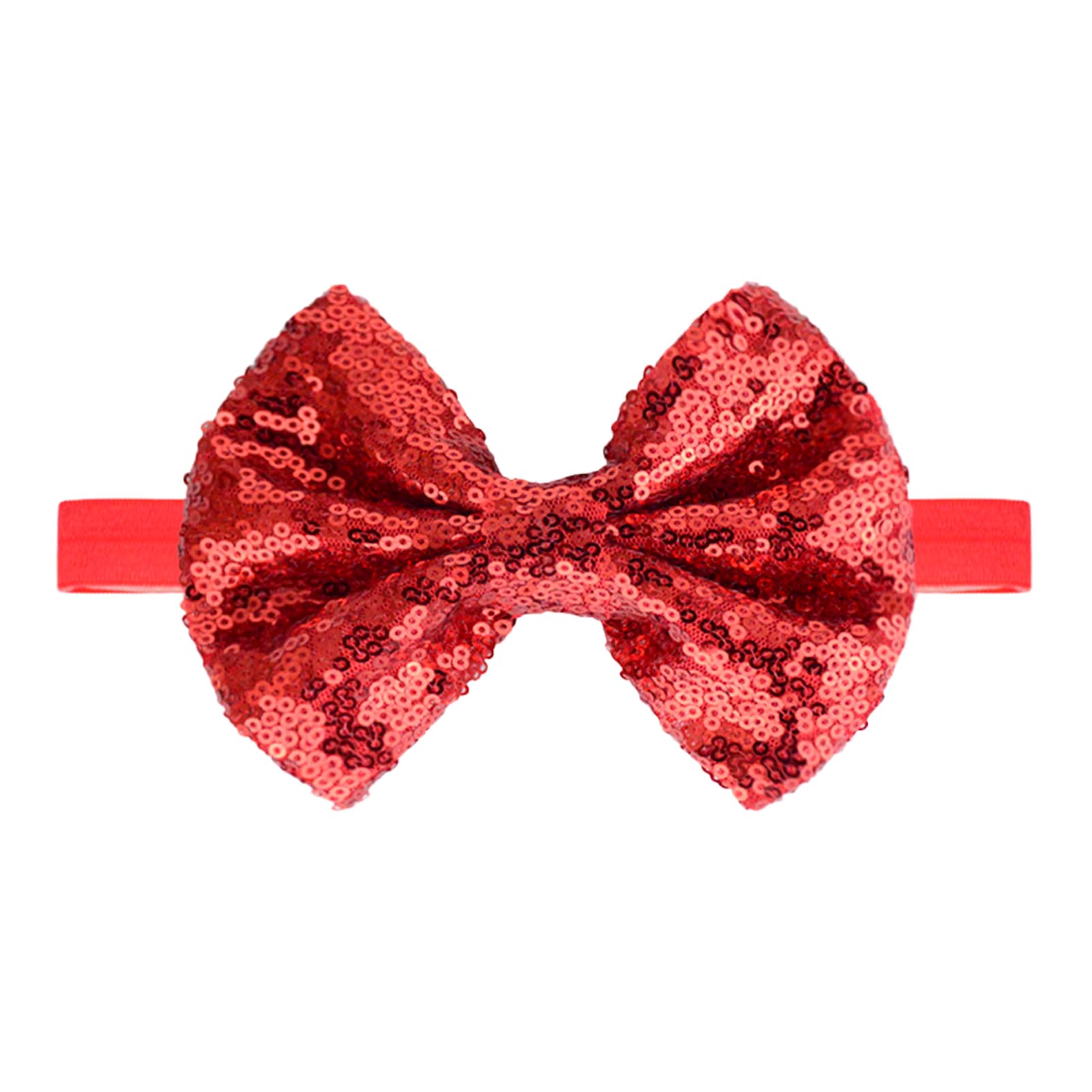 Song Qing sequined bow headband ideal for birthday and party photos