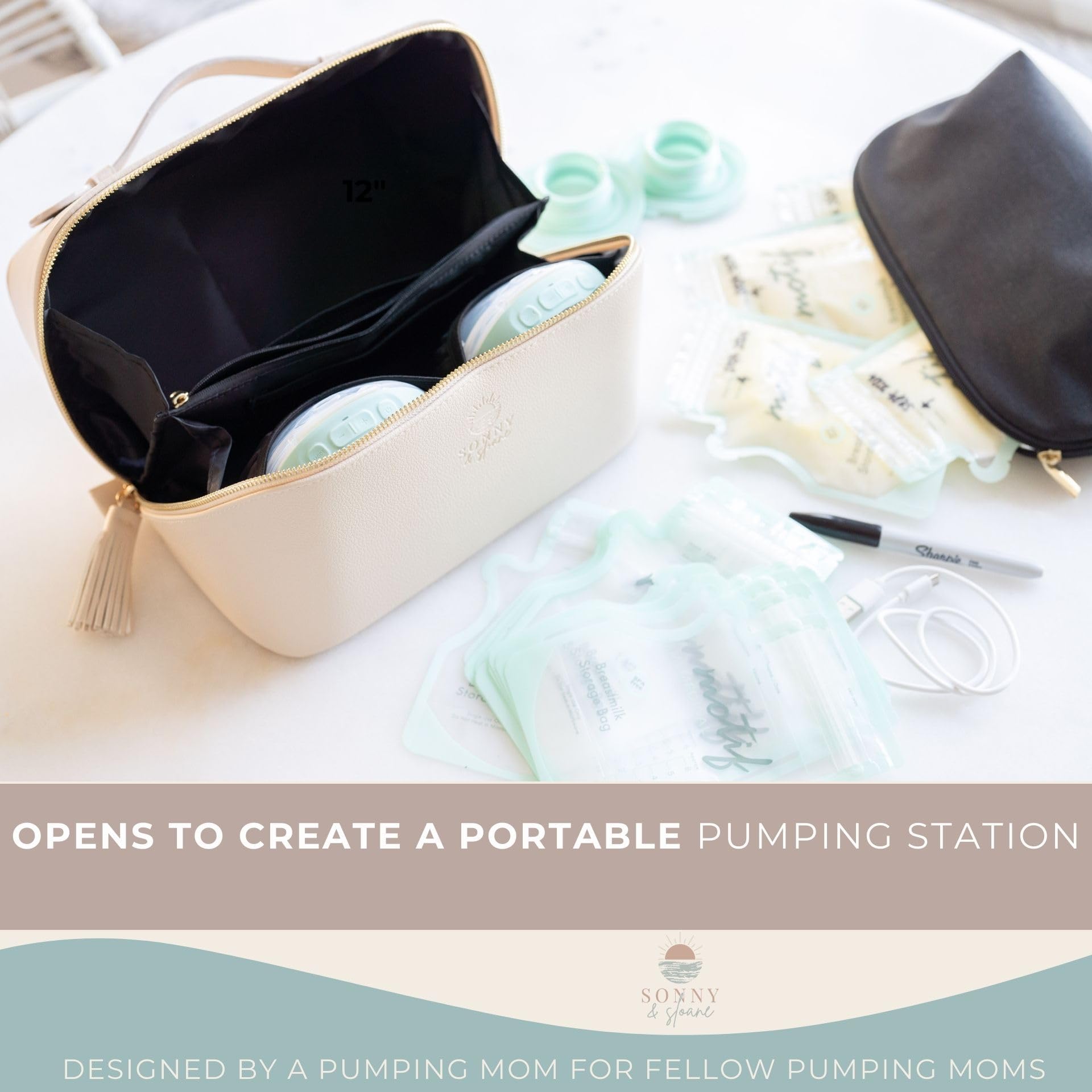 Sonny & Sloane bag travel-ready design supports work trips and commuting.